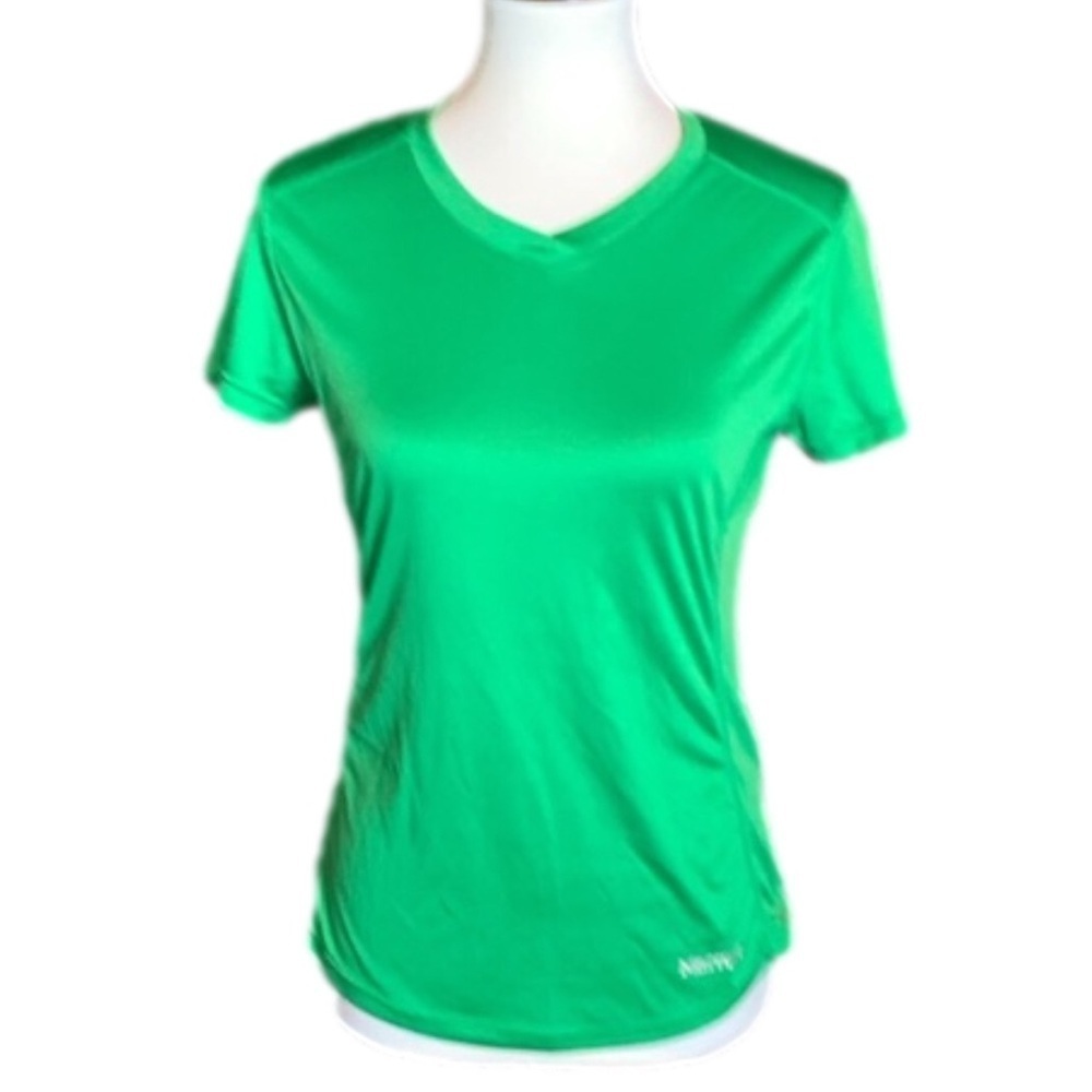 Marmot bright green Race Kate athletic shirt Size Medium